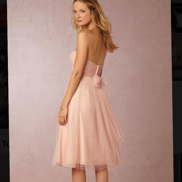 BHLDN Maia Convertible Blush Dress - Picture 2 of 6